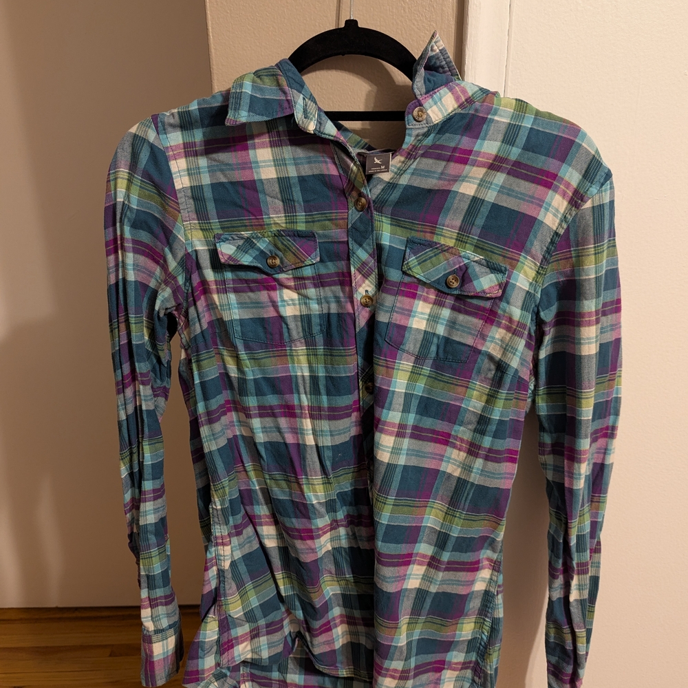 Plaid Multicolor Women's Shirt